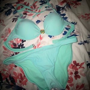Xhilaration Teal Bikini